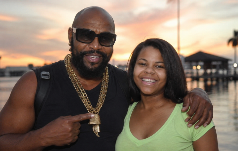 Lesa Tureaud and Mr. T