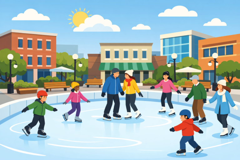 Synthetic Ice Rinks: Transforming Urban Spaces and Community Life