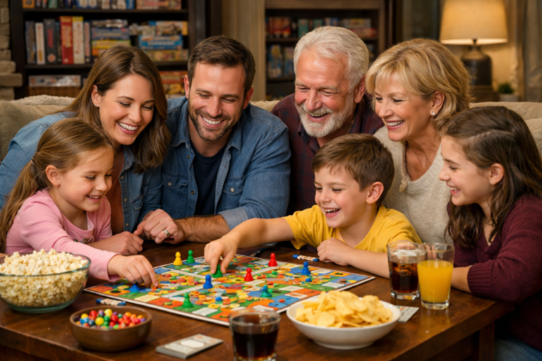 The Lasting Benefits of Family Game Night