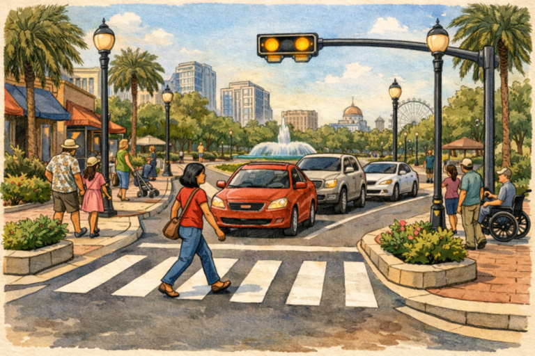 Orlando’s Commitment to Road Safety: Protecting Drivers and Pedestrians